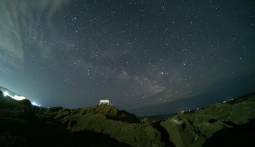 七工匠7.5mmF2.8魚眼レンズで天の川を撮影